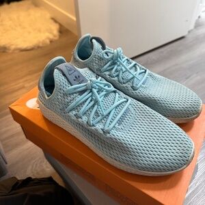 Adidas Shoes Pharrell Williams Hu Men’s Size 8 Ice Blue